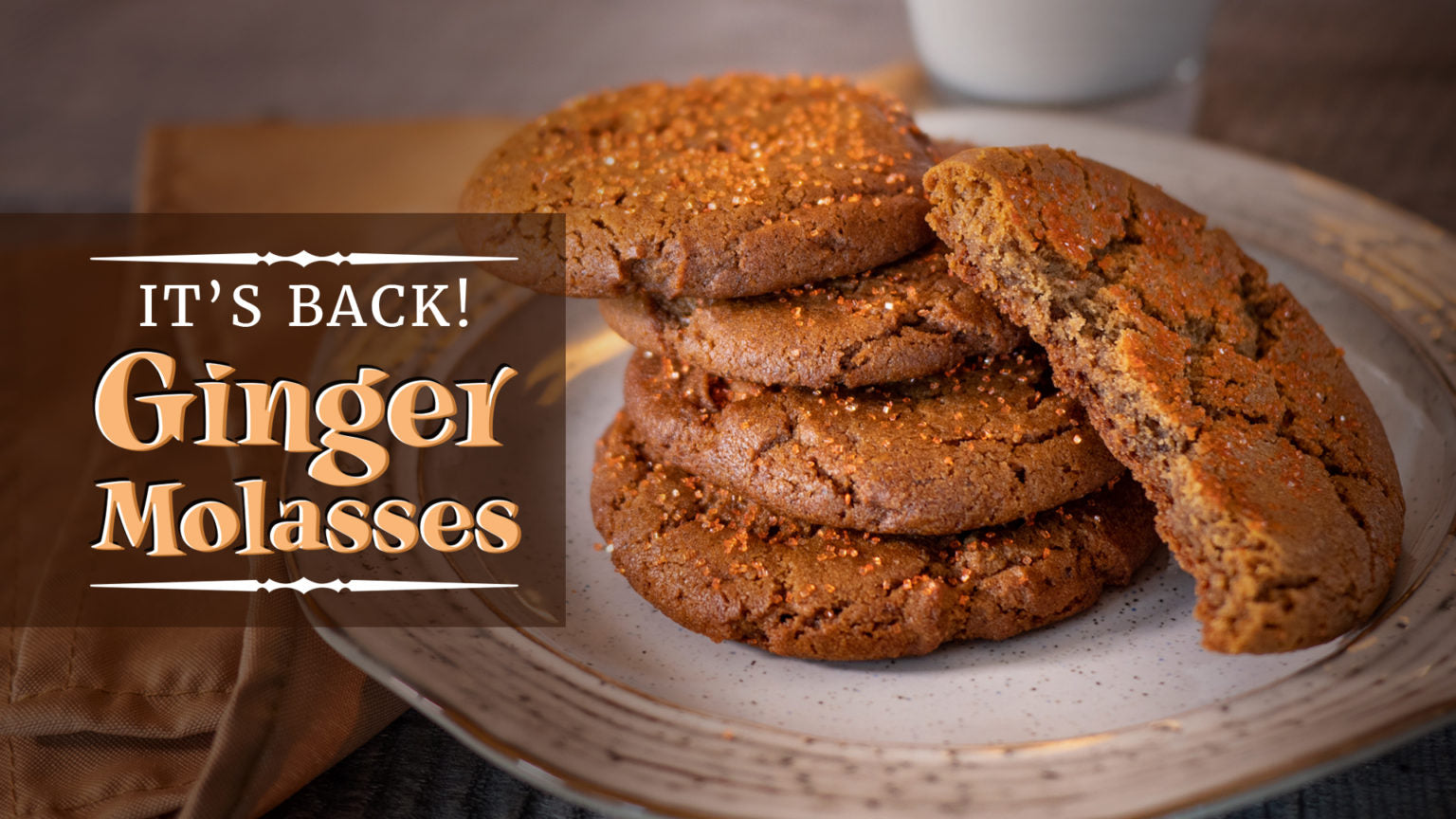 January Cookie of the Month – Ginger Molasses