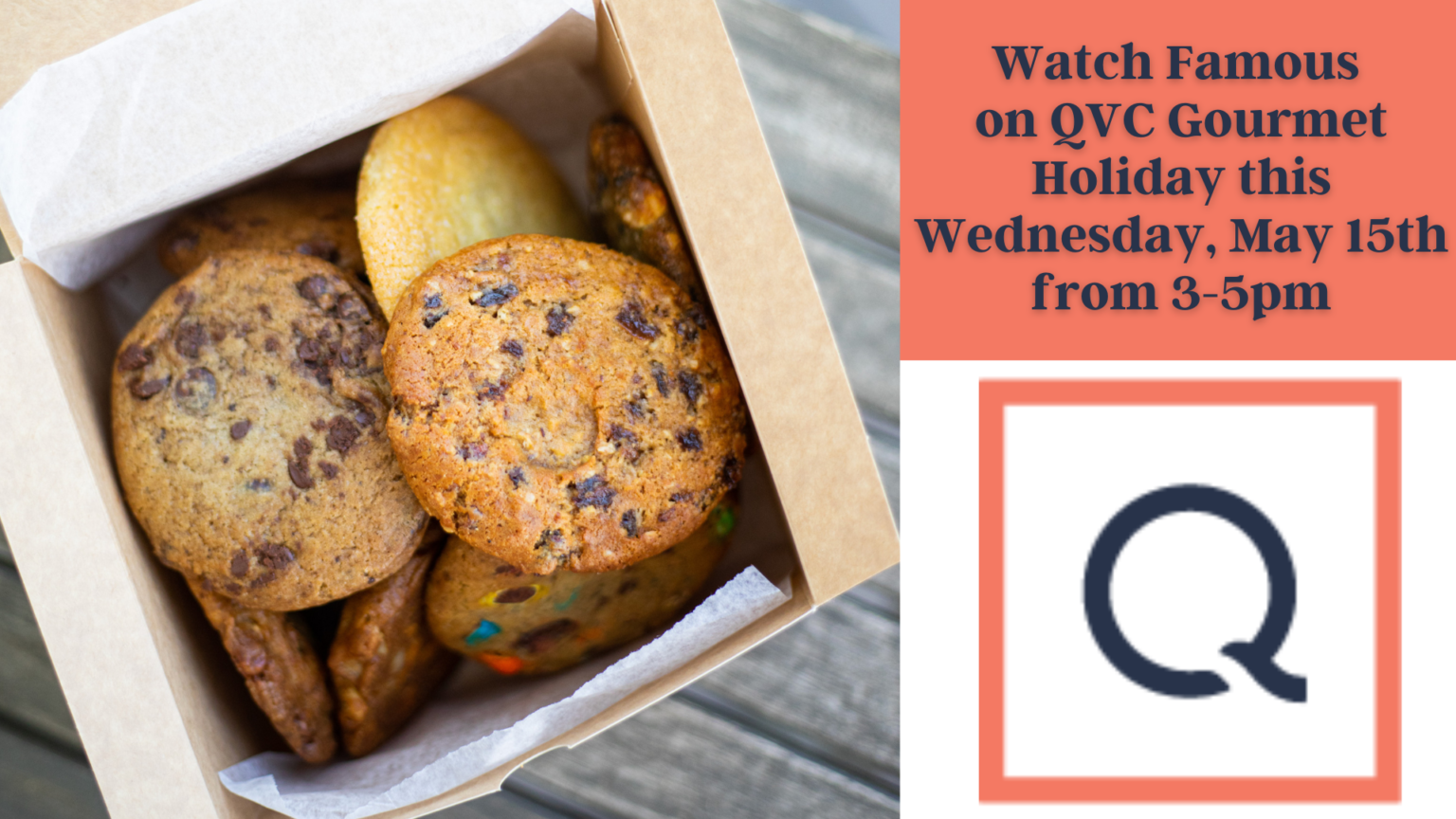 Watch Famous on QVC Wednesday, May 15th
