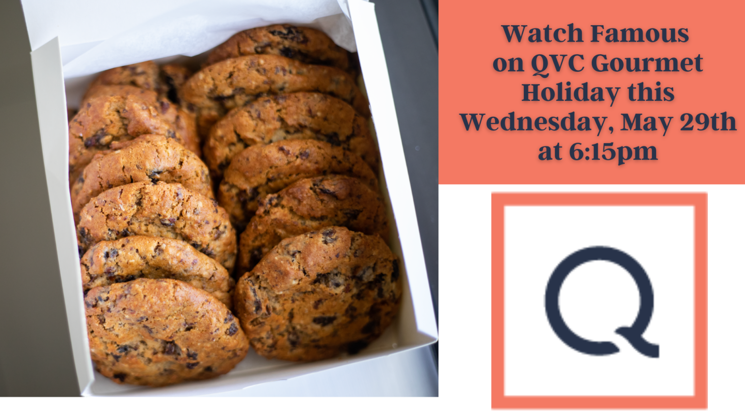 Watch Famous on QVC Wednesday, May 29th
