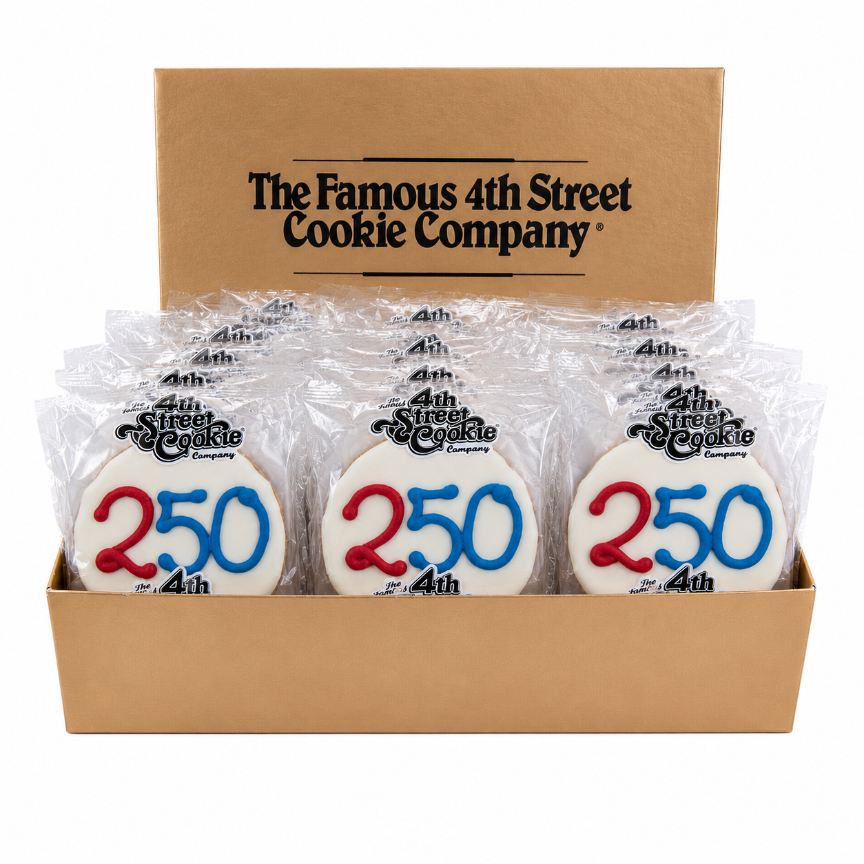 America's 250 Dipped Cookies