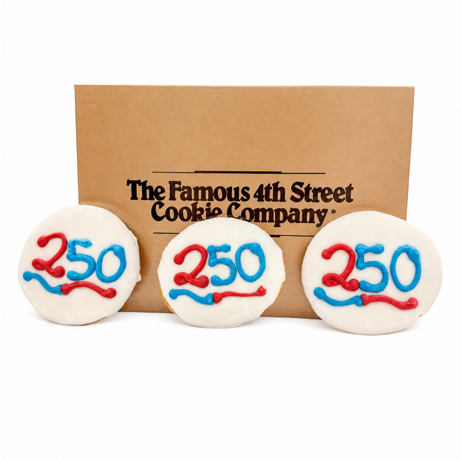 America's 250 Dipped Cookies