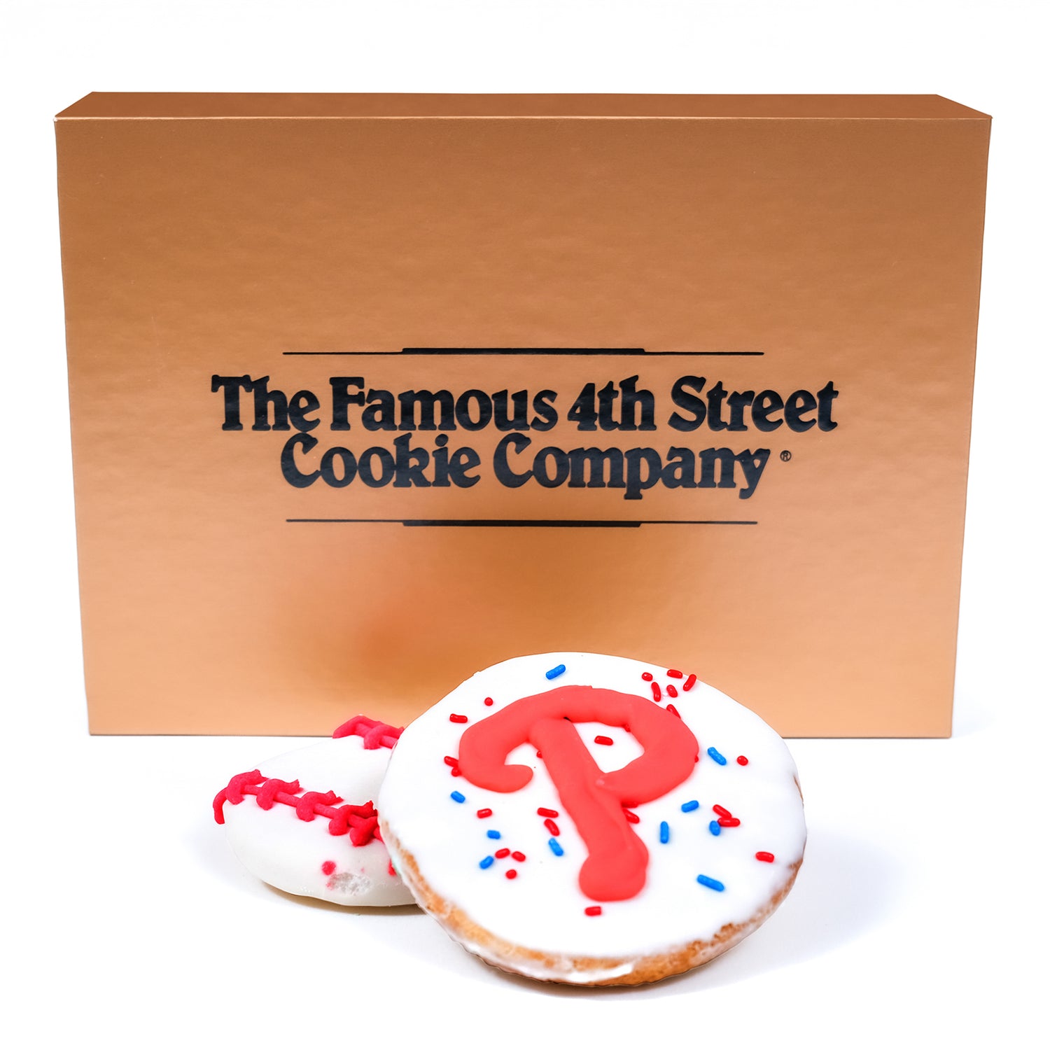 Phillies Dipped Cookies - Box of 12