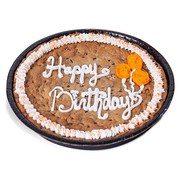 Giant Chocolate Chip Cookie Cake – Like Mother, Like Daughter